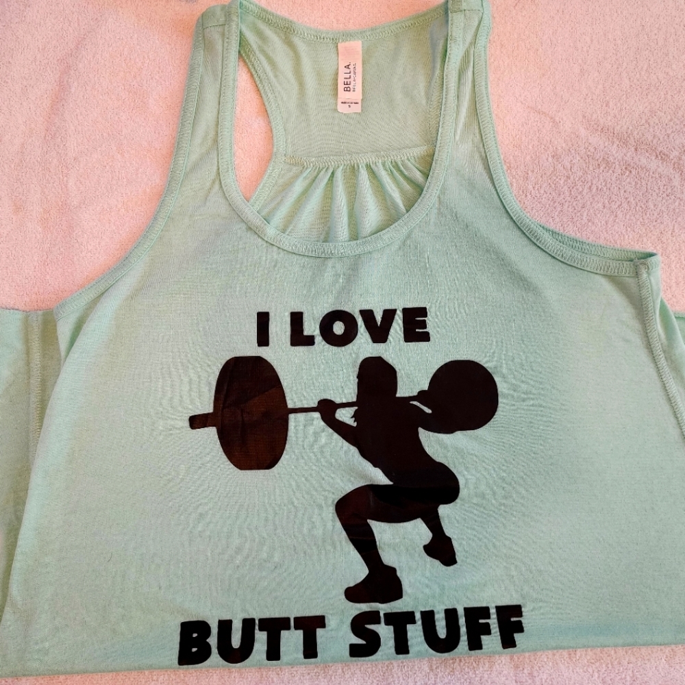 Constantly Varied Gear CVG Mint Color Flowy Racer Back Tank Size Small